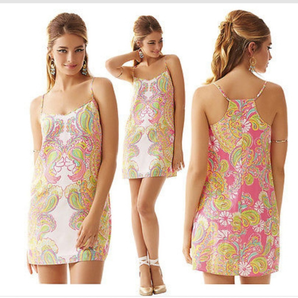 Lily Pulitzer Silk Slip Dress NWOT